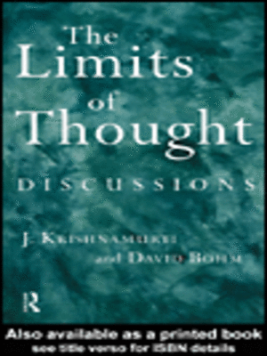 cover image of The Limits of Thought